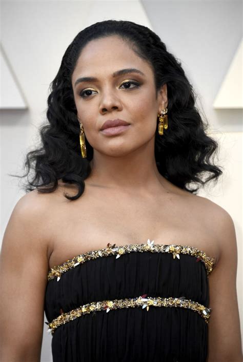 tessa thompson sexy|Tessa Thompsons Best Red Carpet Photos